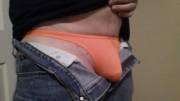 Orange for Thong Thursday!