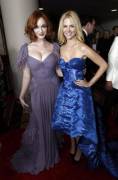 Christina Hendricks is so endowed she makes January Jones seem flat chested