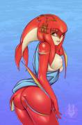 Mipha is best fishbutt, hands down. (r3dstar69) [The Legend of Zelda]