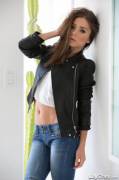 Lily Chey - Leather Jacket