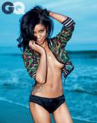 Jhené Aiko – 2014 GQ spreads