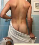 Drying off