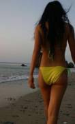 The beach