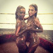 BFFs in mud