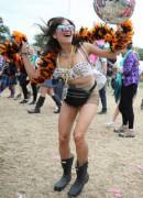 english girl in glastonbury