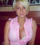 Pink blouse