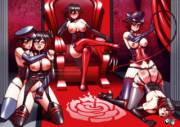 [Jadenkaiba] 5 Shades of Red (Ruby selfsest orgy)