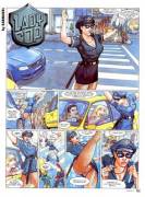 Lady Cop - By: Karmaikel