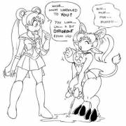 Sailor Moon cow TF by p.chronos