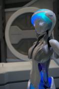 Phonika Advanced Humanoid, gynoid concept created by Hyundai Corporation