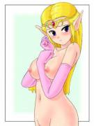 Shy Zelda