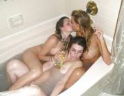 Wine and bath night
