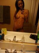 Bathroom selfie