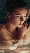 Submerged.