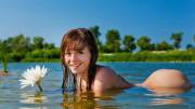 Girl in water