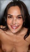 Gal Gadot face-spunked