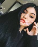 Kylie Jenner Cum Selfie (OC)