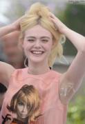 Elle Fanning [OC] Cum on armpit