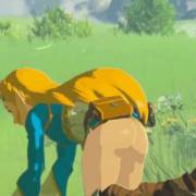 [Zelda] [BOTW] Better things to do than pick flowers...