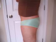 Mint green VS panties