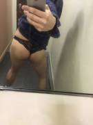 Panties on at work