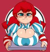 Here's your meal, Sir! Enjoy! (creamygravy) [Wendy's] (x-post /r/rule34)