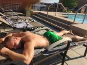 Sunbathing Stunner