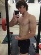 In the gym