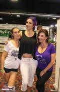 Sara with Kimber Lee and Jelena Jensen