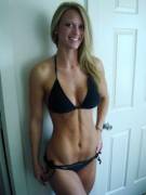 Fit sporty milf in bikini