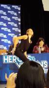 Willa Holland dancing