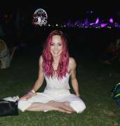 Caity Lotz at Coachella