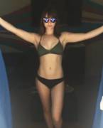 Violett Beane Bikini