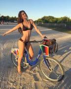 Bikini on a Bike