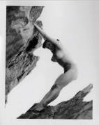 Vintage Rock Climbing (x-post /r/OldSchoolCoolNSFW)