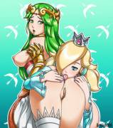 Rosalina rimming Palutena (revtilian)