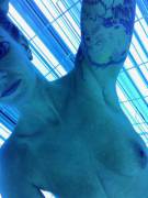 Fun in the tanning booth