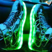 Light up kicks