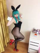 Red heels Bunny Bulma by Hidori Rose