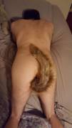 Finally got my girlfriend to try our Crystal Delights tail on [m]e! Was so much fun; can't wait to do it again!