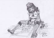 My Sketch of Nurse Yuuka [Futa] [Latex]