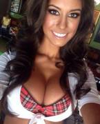 Tilted Kilt Girl