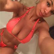 Jess Gray micro-bikini selfie