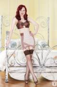 Angela Ryan in Red Sensation