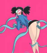 Noodle with some tentacle trouble (IrisPoplar) [Gorillaz]