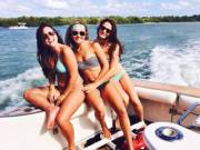 Three on a boat