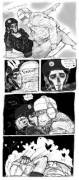 Caveira And Glaz Short Comic