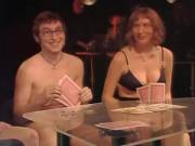 Strip poker on TV