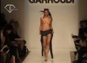 Topless on runway