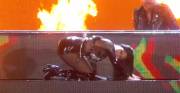 Nicki Minaj on all fours